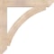 Ekena Millwork Thorton Slat Smooth Bracket, Douglas Fir, 5 1/2"W x 44"D x 44"H BKT06X44X44THR06SDF - alternate 4